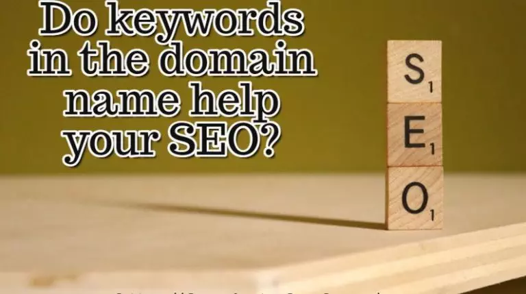 Do keywords in domain name help SEO?